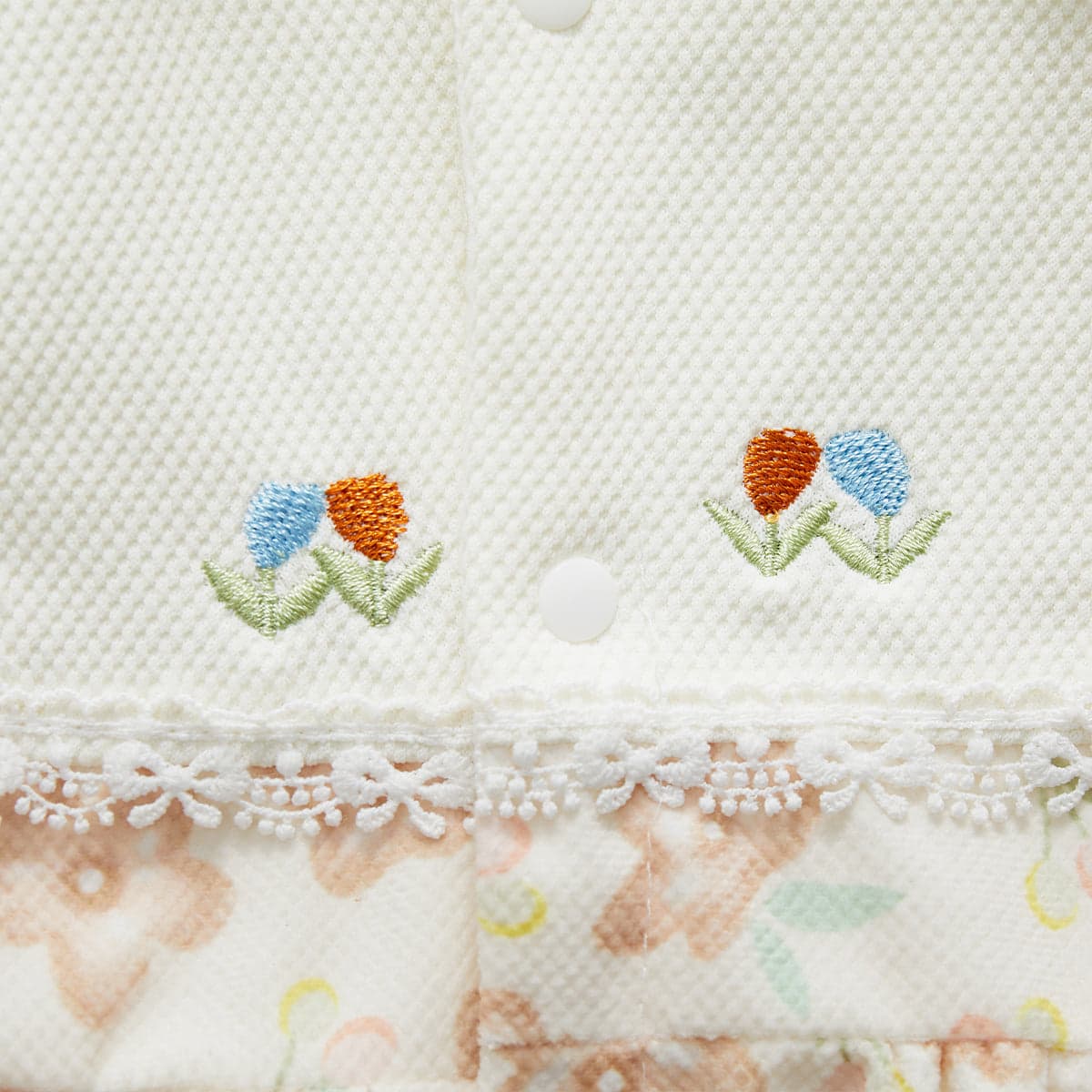 3〜18ヶ月 ロンパース Cotton Double-Layer - 3