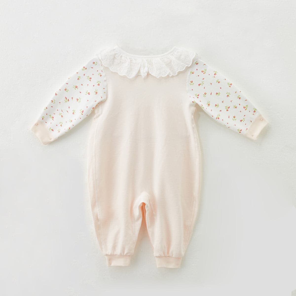 0〜18ヶ月 ロンパース Cotton Faux Two-Piece - 2