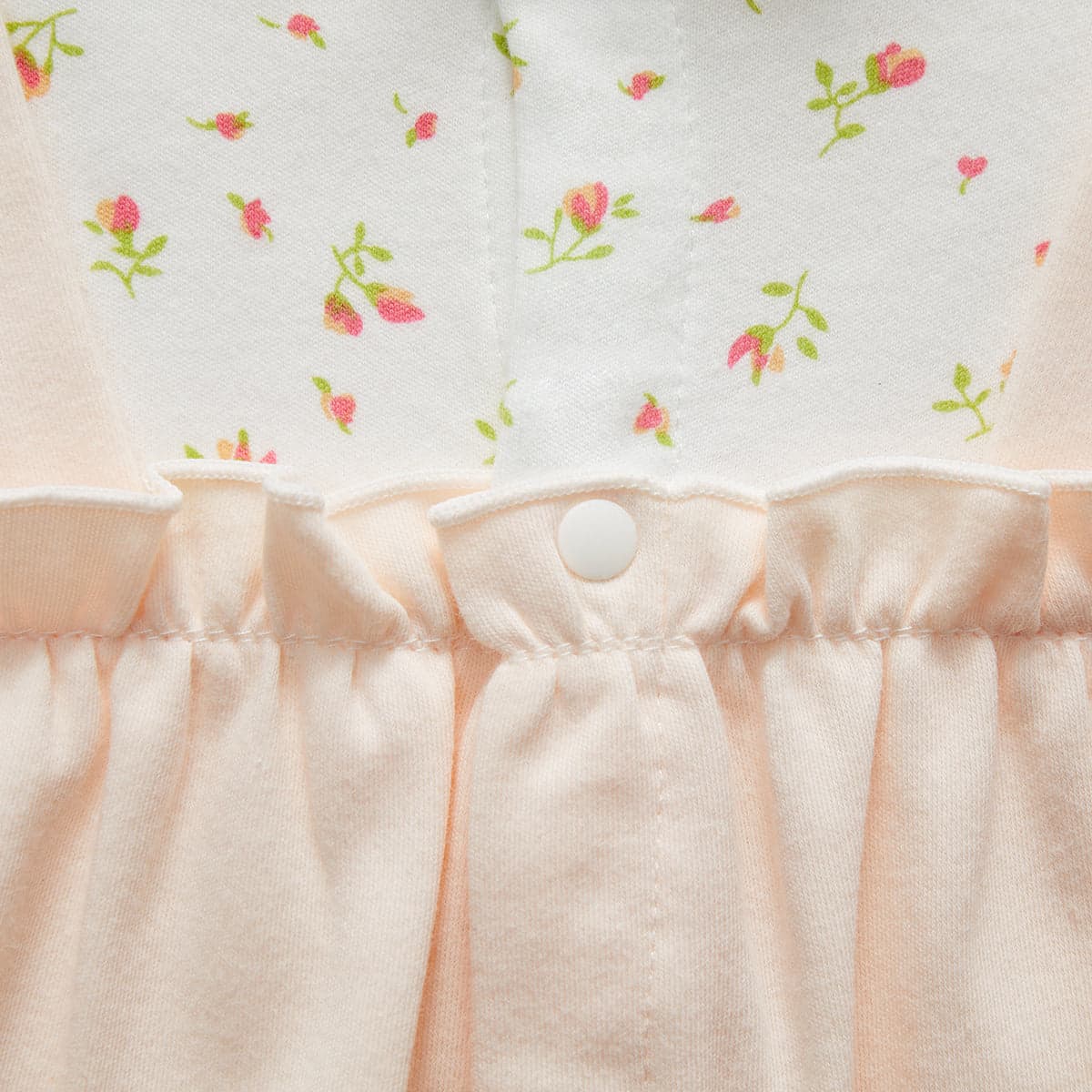 0〜18ヶ月 ロンパース Cotton Faux Two-Piece - 7