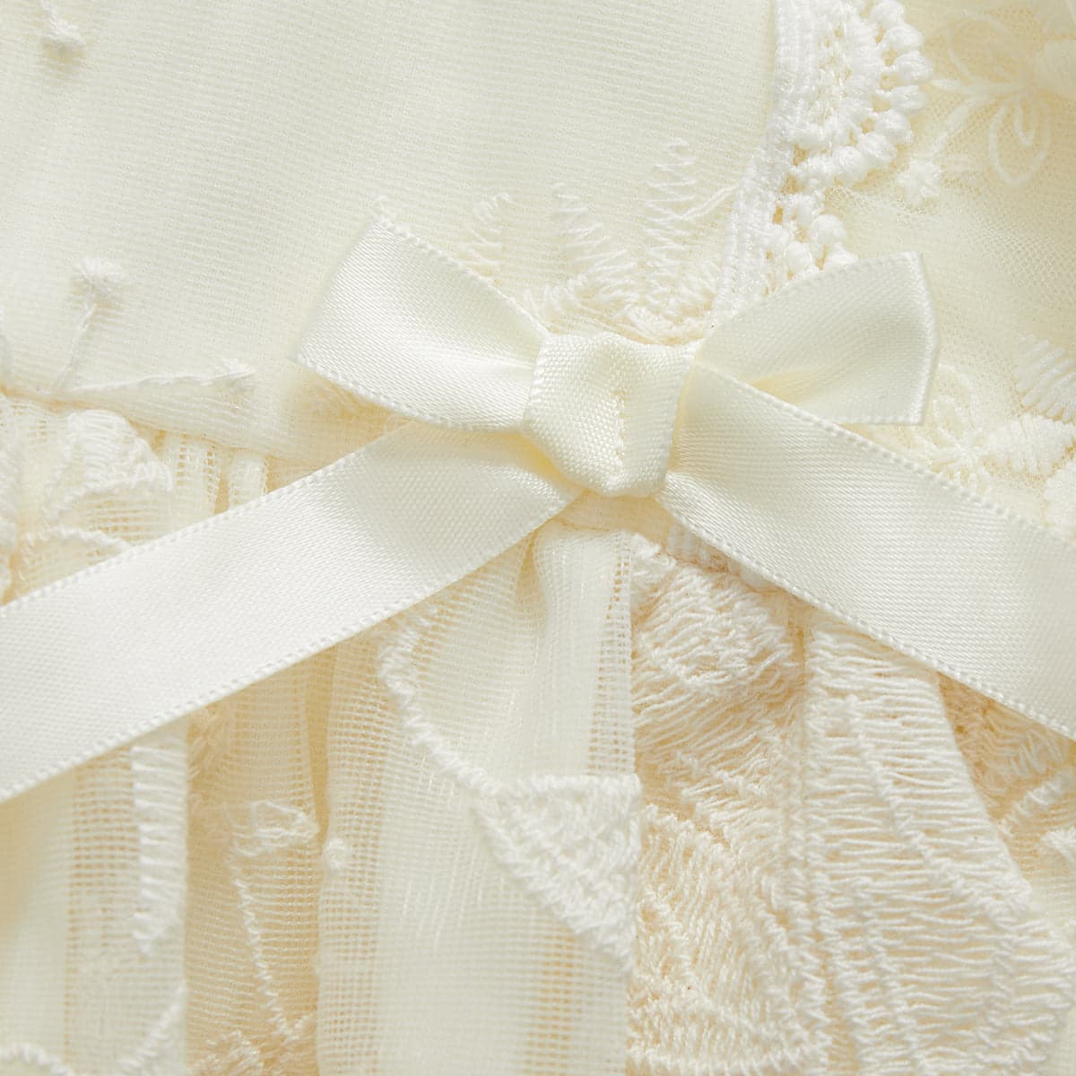 3〜18ヶ月 ワンピース Lace Bowknot - 7