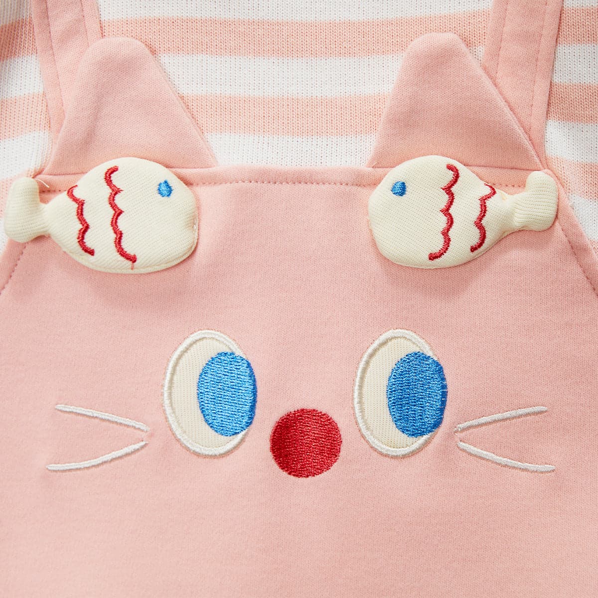 3〜18ヶ月 ロンパース Suspender Faux Two-Piece - 6